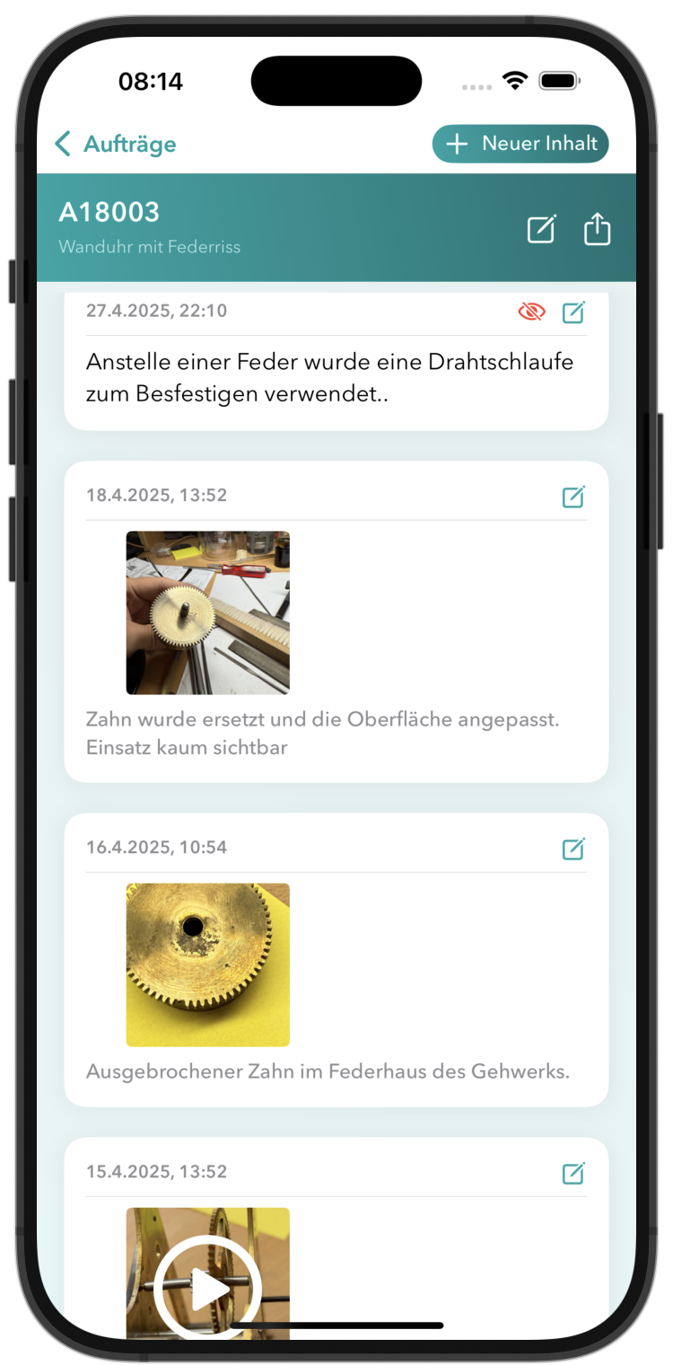 radrepartur handy